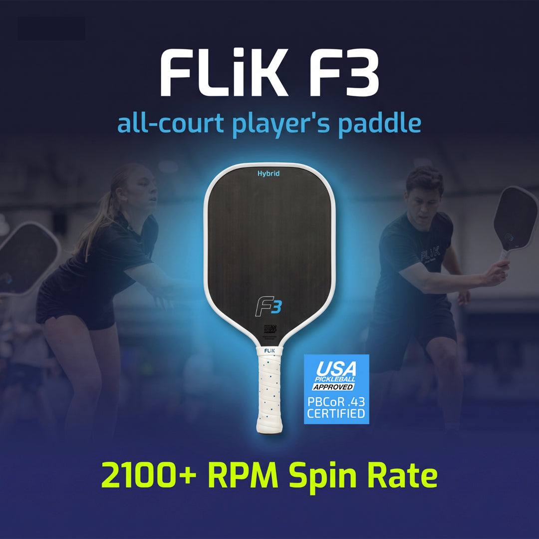 Why the FLiK F3 Is One of the Best All-Court Pickleball Paddles Available Today