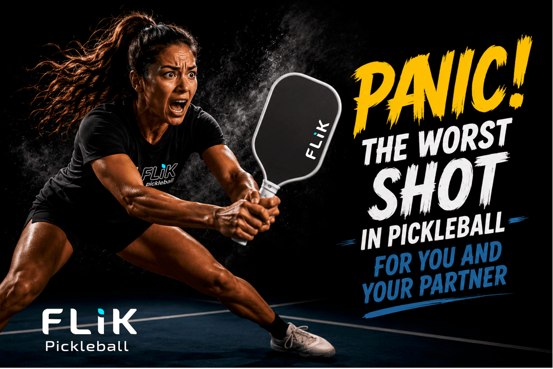 PANIC! The Worst Shot in Pickleball—for You and Your Partner