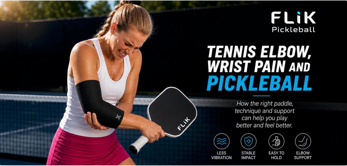 Pickleball Player Elbow Injury