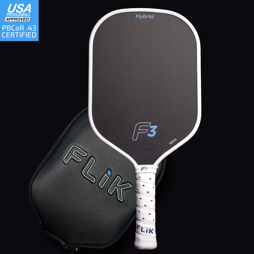 F3 Triple Core Full Foam Pickleball Paddle | FLiK Pickleball