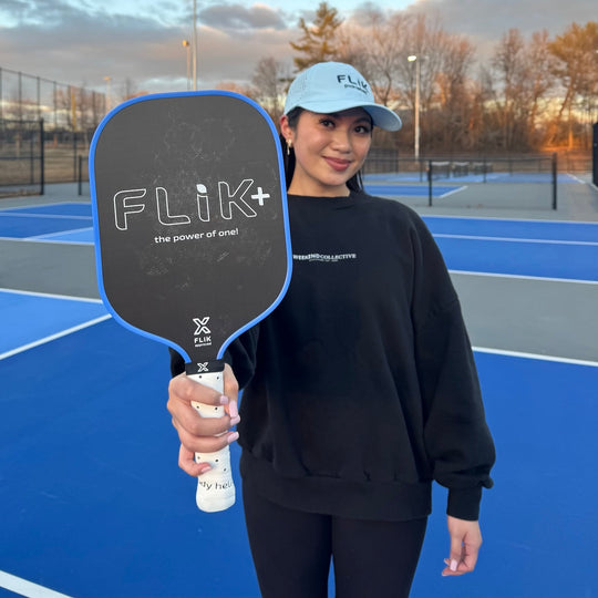 FLIK Plus Pickleball Paddle For Beginners FLIK Approved  | body helix