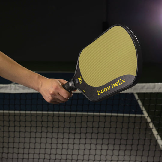 Pickleball Paddle: X4 Kevlar USAP-Approved Power & Spin | body helix