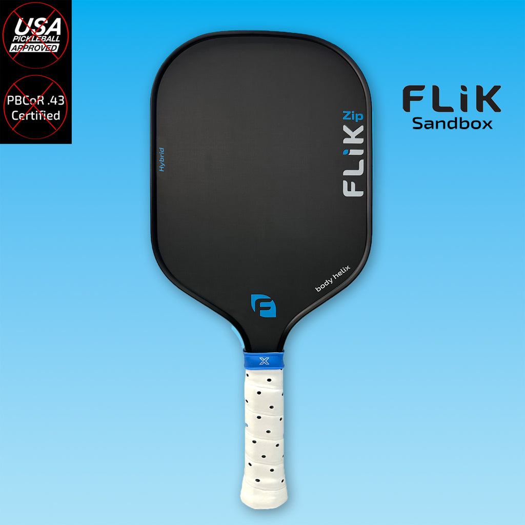 FLiK Zip All Court Paddle for Beginners to Intermediate | FLiK