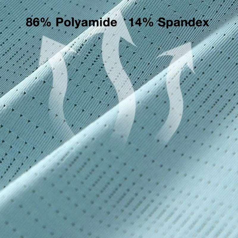 close-up of the material for FLiK Cool Flow Performance Shirt - Unisex